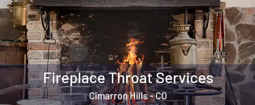  Fireplace Throat Services Cimarron Hills - CO