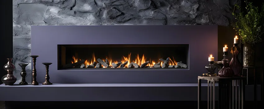 Ember Bed for Ventless Gas Fireplace in Cimarron Hills, CO